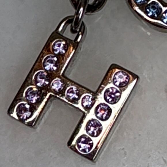 Coach Bag Charm Keychain Logo Multicolored Rhinestone - HOT item!! - Picture 8 of 9